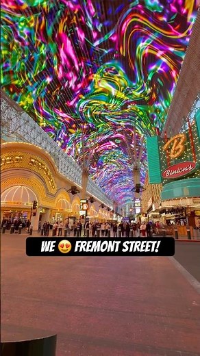 Mesmerizing Fremont Street Experience Viva Vision Show!