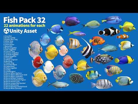 Unity Asset Fish Pack