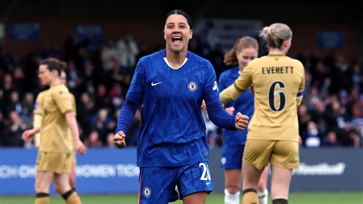 FA Cup cruise for Chelsea! Sam Kerr bags a brace as holders run riot in crushing victory over Crystal Palace | Goal.com