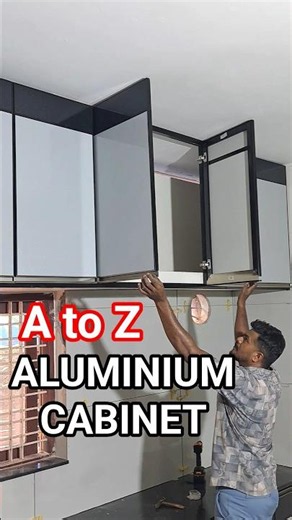 A to Z aluminium Fabrication #kitchen #cabinet #home #youtubeshorts #interiordesign #diy #aluminium