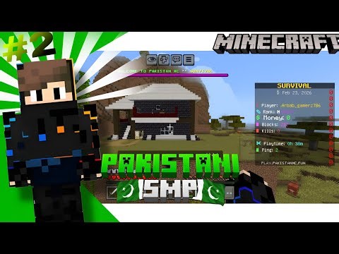 I Survived My First Fight in Pakistani SMP 😱 | Minecraft SMP Part 2 @ffsk_gamer 