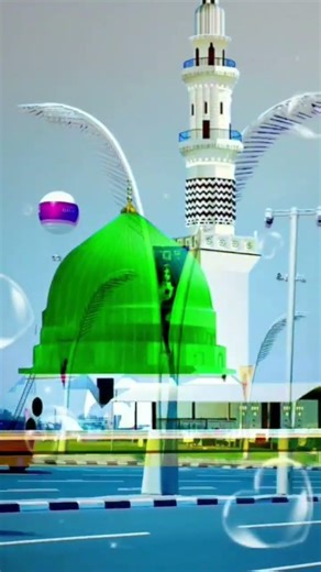 Mai to pagal hun hara gumbad ka | very emotional islamic status | naat #islamic #short