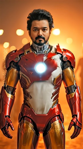 Thalapathy Vijay & Ajith Kumar Became Iron Man 🔥 | Iron Man Transformation | Viral YouTube Shorts