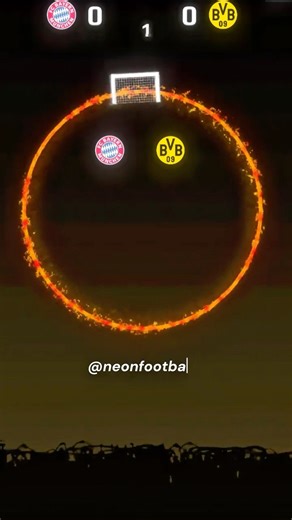 Bayern Munich Vs Borussia Dortmund football match #shorts #football #bayernmunich #dortmund