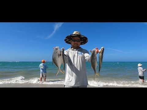 POMPANO Fishing using Doc's Goofy Jig EP.115