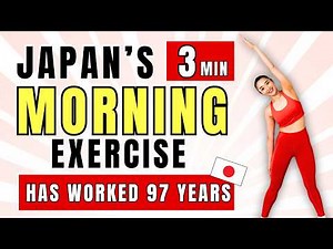 3 Min Japanese Morning Exercise l Radio Taiso Workout l KEIKOFLEX