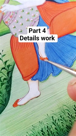 Pahari miniature painting|Indian miniature painting|vikramart111 #indianminiaturepaintings
