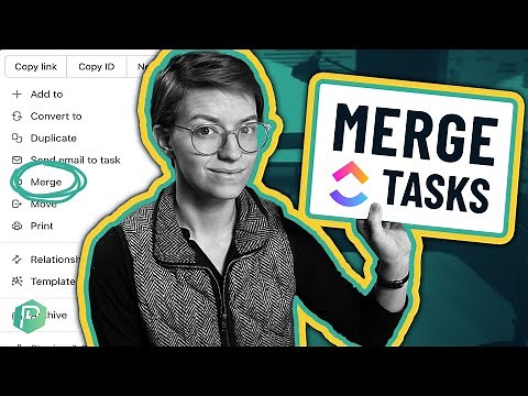 How to Merge Tasks in ClickUp