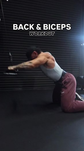 33K views · 2.6K reactions | BACK & BICEPS WORKOUT  Pull Day Pump! [Save/Send to a Friend ✅] Back & Bi’s … you can never go wrong! @youngla //code: JOEANDREWS @ghostlifestyle //code: JOE Kneeling Cable Lat Prayer: 4x15! Single Arm Cable Lat Pulldown: 4x12 - each arm! Dumbbell Bent Over Row: 4x12! Chin Ups: 4x10! 2 Arm Bicep Curl: 4x12! Barbell Reverse Curl: 4x10/12! Enjoy  #backworkout #backday #backandbiceps #workout #workoutroutine #trainhard | Joe Andrews | Facebook