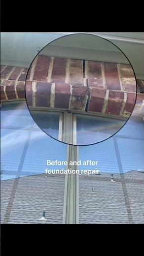 Foundation Repair Before and After | Dallas TX #Shorts