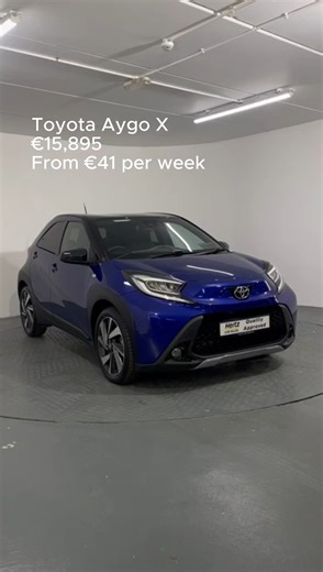New to Hertz Car Sales! This Toyota Aygo X is prepped and ready for road - Contact any of our 5 locations today to book your test drive! https://www.hertzcarsales.ie/used-cars/20661483-toyota-aygo #usedcarsales #hertzcarsales | Hertz Car Sales Dun Laoghaire