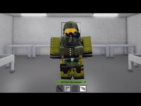Roblox SCP M.T.F Beta-7 Heavy Operator (Avatar Build)