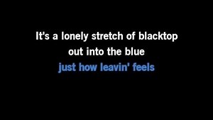 Karaoke A Little Past Little Rock - Lee Ann Womack - CDG, MP4, KFN - Karaoke Version