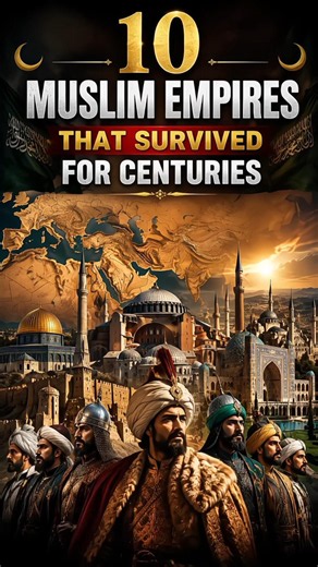 10 Muslim Empires That Survived for Centuries 🕌 | #shorts