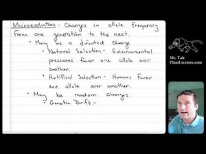 AP Biology - Evolution - Lesson 2: Macroevolution vs. Microevolution