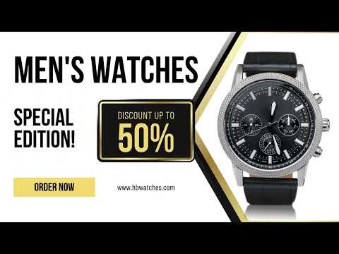 Gold White Men’s Watch | Luxury Style for Every Gentleman | Best Fashion Accessory 2025