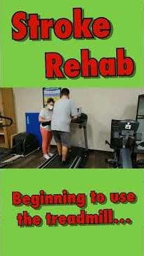 Beginning to use the treadmill…