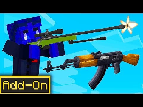 Best gun mod for Minecraft👑How to Download Gun🔫 Mod In Minecraft🔥Full Rewiew And Gameplay #minecraft