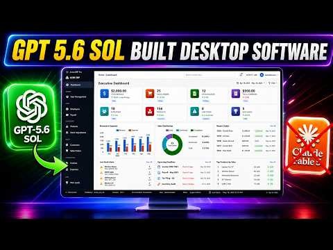 GPT 5.6 SOL Beats Fable 5: I Built This Desktop App for FREE!