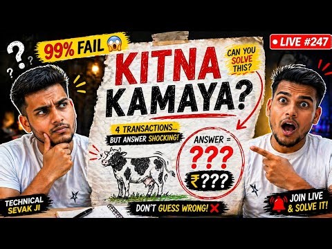 Math Puzzle Live #247 | Cow Profit Trick 🐄 | Brain Test Challenge | 99% Fail 😱