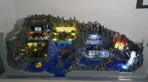 乐高 蝙蝠洞 MOC Lego Batman Batcave MOC