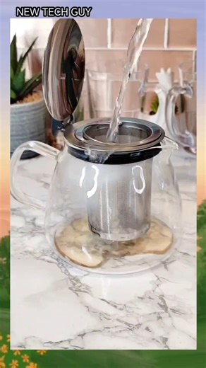 Now this brews better than a tea bag/Teapot infuser #tea #kitchengadgets