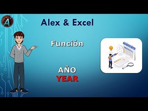 📅 FUNCIÓN AÑO (YEAR) Excel: Extrae el AÑO de Cualquier Fecha | Sintaxis Español e Inglés