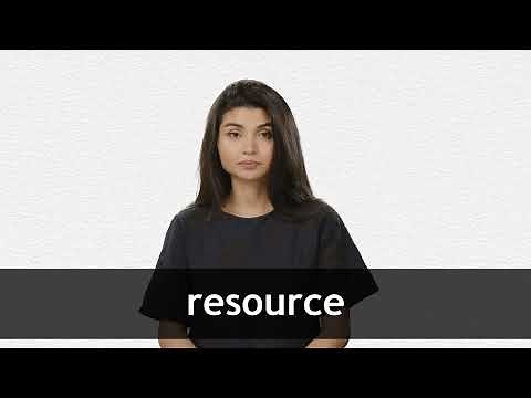 How to pronounce RESOURCE in American English