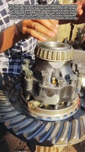 Differential Gear Assembly Trick That Ensures Perfect Gear Alignment!