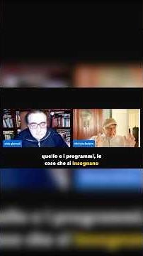 Giannuli - Boldrin: The Italian university system is a disaster and fails to prepare students for...