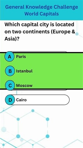 Q1 World Capitals Challenge: Only TRUE Geography Experts Can Pass This Capitals Quiz! Can You?