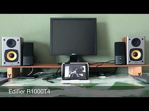 Bose Companion 2 Series III VS Edifier R1000T4 sound test