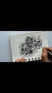 Zentagle Pattern 🌸🌿 ll Doodle ll #shorts