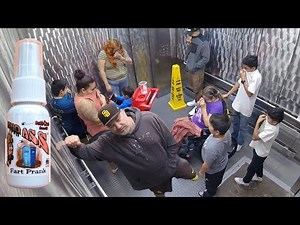 Funny Wet Fart Prank | Trapped In A Elevator