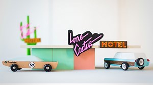 Candylab lance une nouvelle collection de jouets en bois faits à la main d'Amérique du milieu du siècle