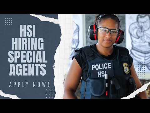 HSI is hiring Special Agents Student Trainees!
