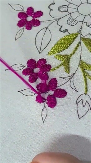 Cross stitch tutorial #shortvideo #shortsviral #embroidery #embroiderylover
