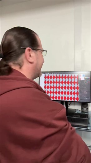 Gibbous on Instagram: "Learn to create this Argyle Diamond Sweater Pattern in this Adobe Illustrator Tutorial. Use this custom texture pattern in your holiday designs this year. It all starts out with the creation of two overlapping hexagons. Clipping out the center of the overlap gives us our diamond to shape. Then we will duplicate the diamond shape join them together at one of the sides. At this point you can change the color of one of the diamond shapes for a better accent. With the two obje