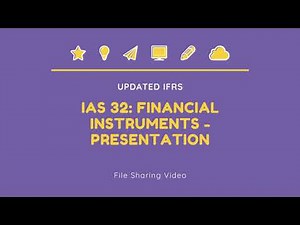IAS 32: Financial Instruments - Presentation
