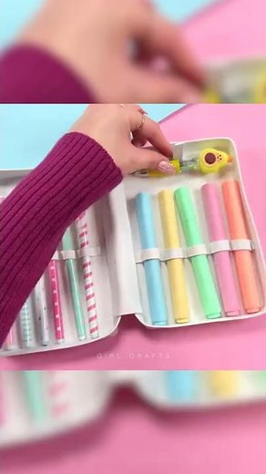 Catty Pencil Case - DIY BEAUTIFUL THINGS IN 5 MINUTES FOR YOU - Cute Things To Do When You're Bored