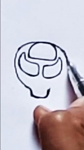 Trackball Drawing #easytodraw #shorts