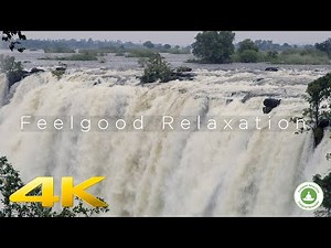 Victoria Falls Zambia 10 Hours loop video in 4K