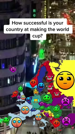 this is based on the history of the specific country, for example the USSR doesnt count for russia #fyp #fypシ #foryoupage #foryoupage #europe #eu #football #soccer #fifa #map #trending #viral #geography