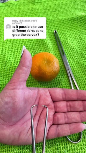Replying to @maddieharde Common OB/GYN procedure tools! #womenshealth #obgyn #iud #iudinsertion #endometrialbiopsy #tenaculum #obgynprocedure #healthcare #colposcopy