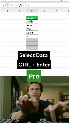 Stop Typing, Start Orchestrating: The "Ghost Entry" Excel Shortcut You Need 🤫✨