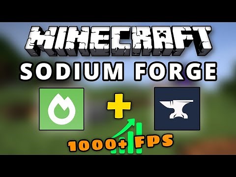 Minecraft Sodium Forge (Halogen) Mod (1.16.5, no 1.17.1) FPS Boost Mod with Sodium & Forge Port