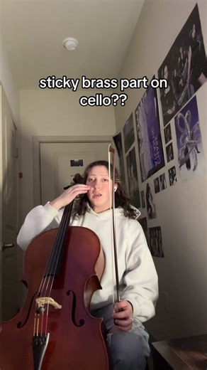 Exploring Sticky Brass Techniques on Cello