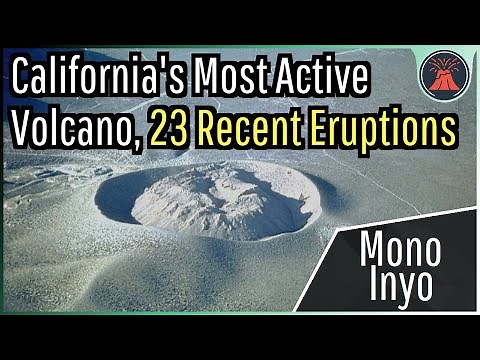 The Active Volcano in California; Mono Inyo