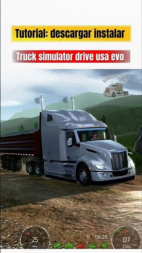 I've already uploaded the tutorial on how to download and install Truck Simulator Drive USA Evo.