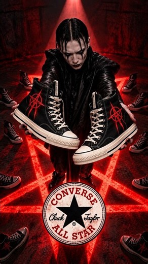 Do NOT Buy Satanic Converse 😭